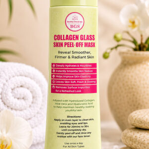 collagen glass skin peel off mask