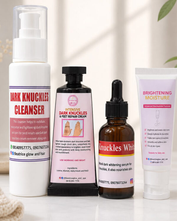 effective dark knuckles remover set