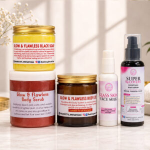 glow & flawless body butter set
