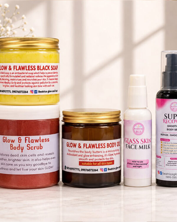 glow & flawless body butter set