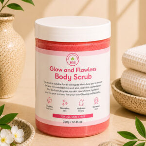 glow and flawless body scrub
