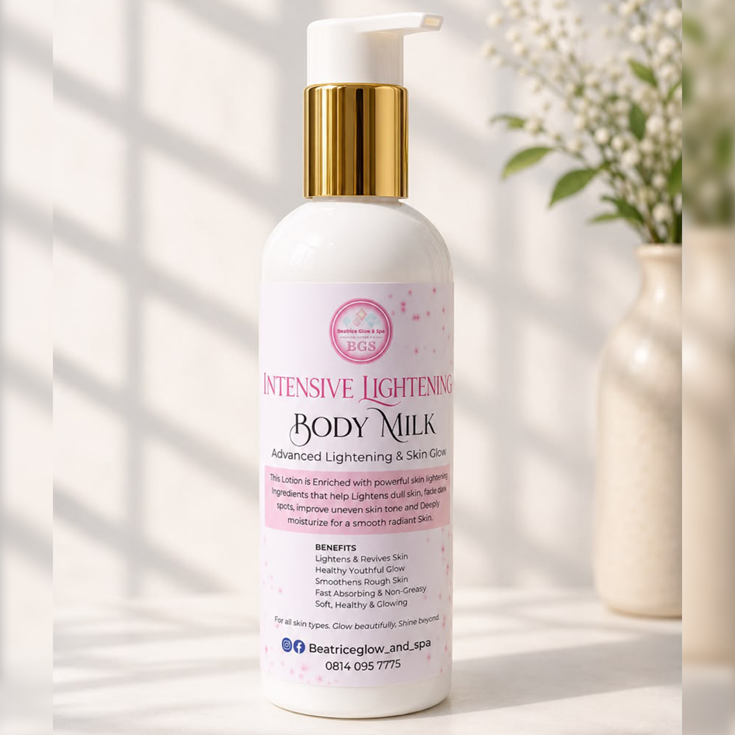 intensive lightening body milk intensive lightening body milk