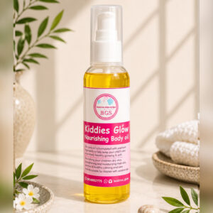 kiddies glow body oil