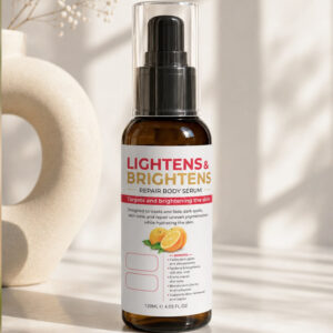 lightens & brightens repair body serum