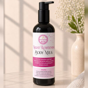night whitening body milk