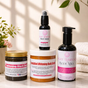 night whitening body set