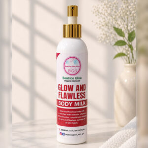 glow and flawless body milk
