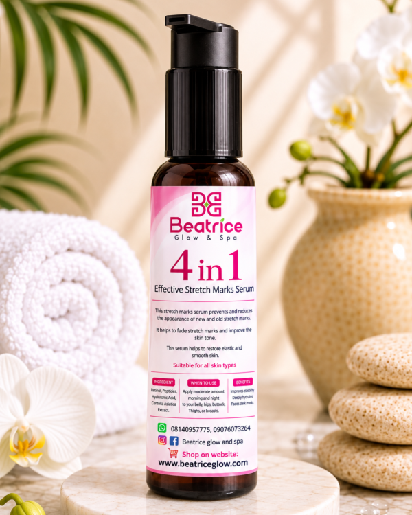 4 in 1 Effective stretch Marks Remover oil