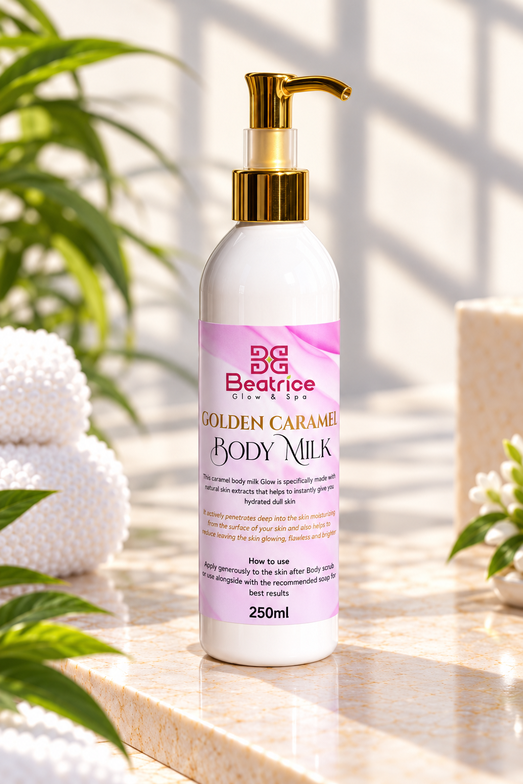 Golden Caramel Body Milk