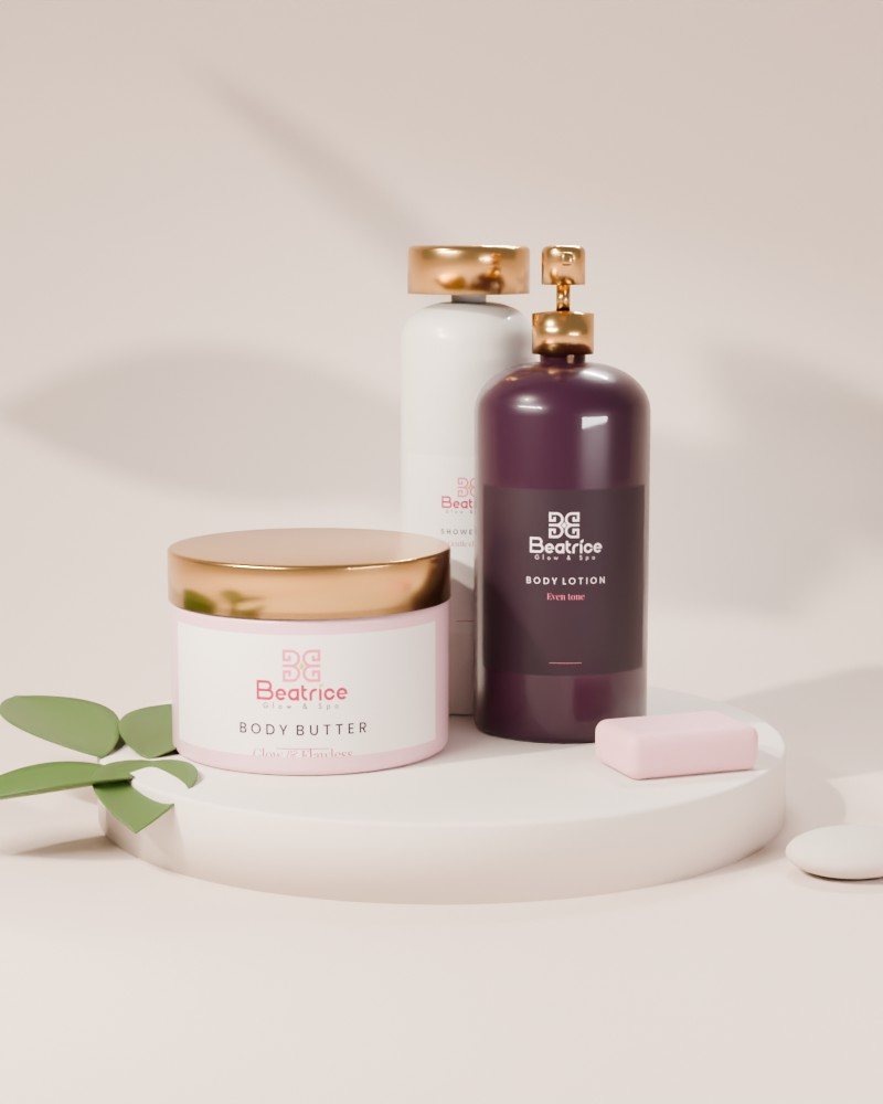 Beatrice Glow body care set