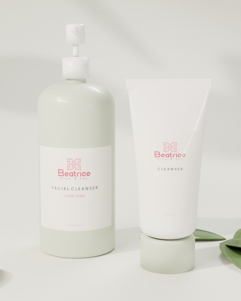 Beatrice Glow facial cleanser