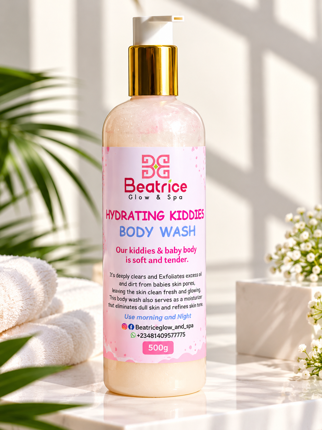Hydrating kiddies Body wash