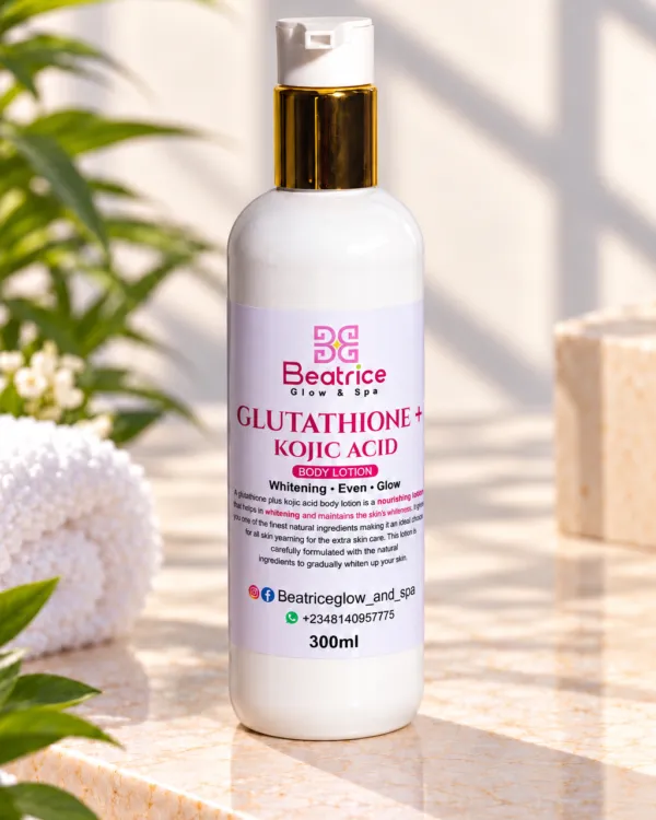 GLUTATHIONE + KOJIC ACID BODY LOTION